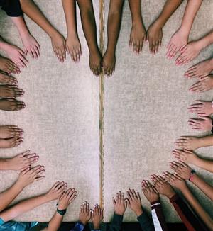 Mr. Pennewell's 5th Grade Choose Love Heart 